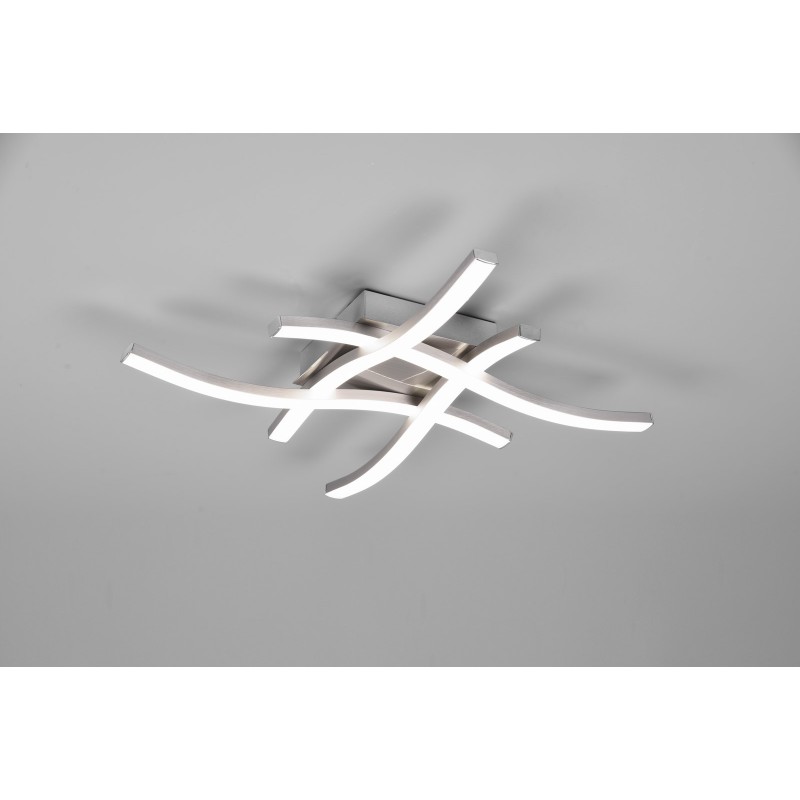 RL Lampa natynkowa LED ROUTE R62474407 srebrny i odcienie srebra