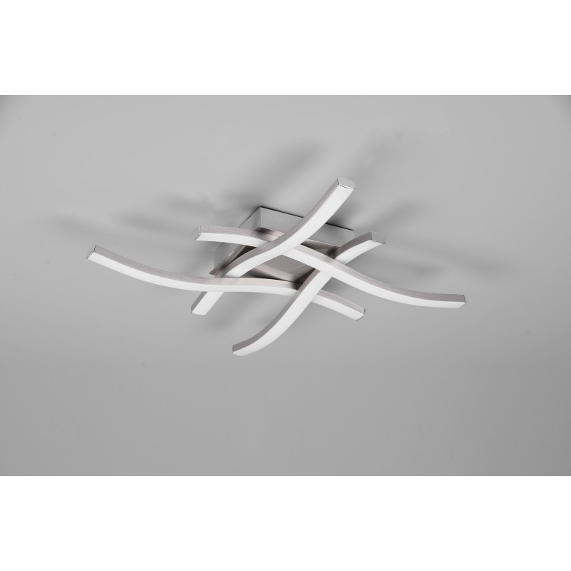 RL Lampa natynkowa LED ROUTE R62474407 srebrny i odcienie srebra