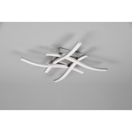 RL Lampa natynkowa LED ROUTE R62474407 srebrny i odcienie srebra