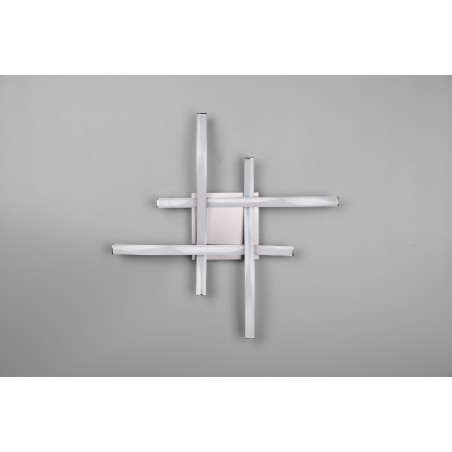 RL Lampa natynkowa LED ROUTE R62474407 srebrny i odcienie srebra