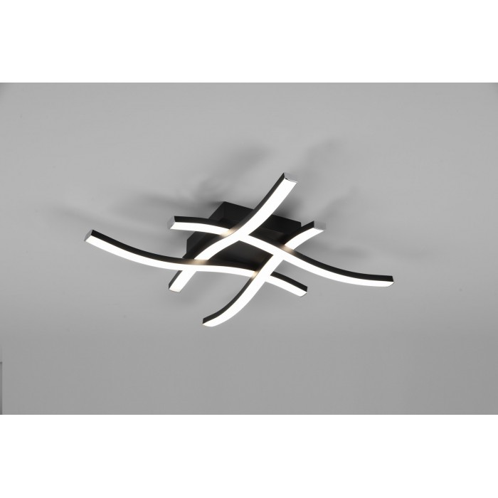 RL Lampa natynkowa LED ROUTE R62474432 czarny