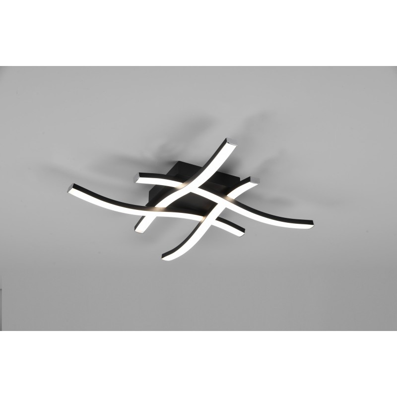 RL Lampa natynkowa LED ROUTE R62474432 czarny