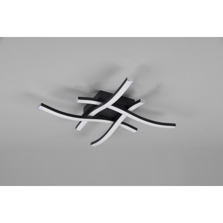 RL Lampa natynkowa LED ROUTE R62474432 czarny