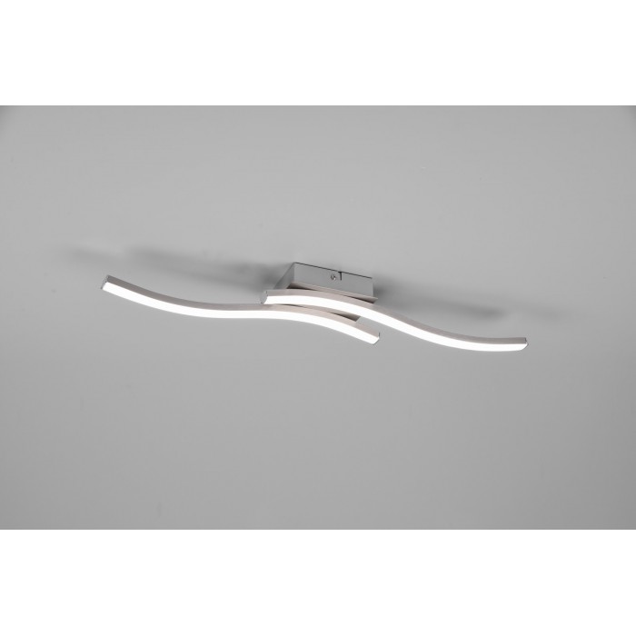 RL Lampa natynkowa LED ROUTE R62472407 srebrny i odcienie srebra