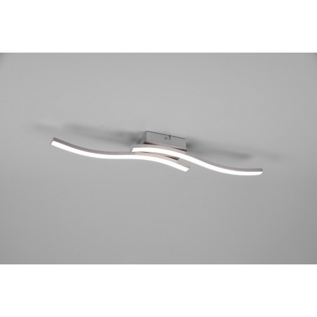 RL Lampa natynkowa LED ROUTE R62472407 srebrny i odcienie srebra