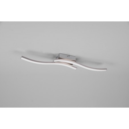 RL Lampa natynkowa LED ROUTE R62472407 srebrny i odcienie srebra