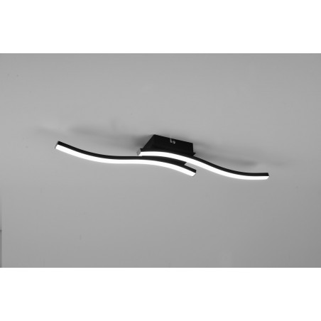 RL Lampa natynkowa LED ROUTE R62472432 czarny