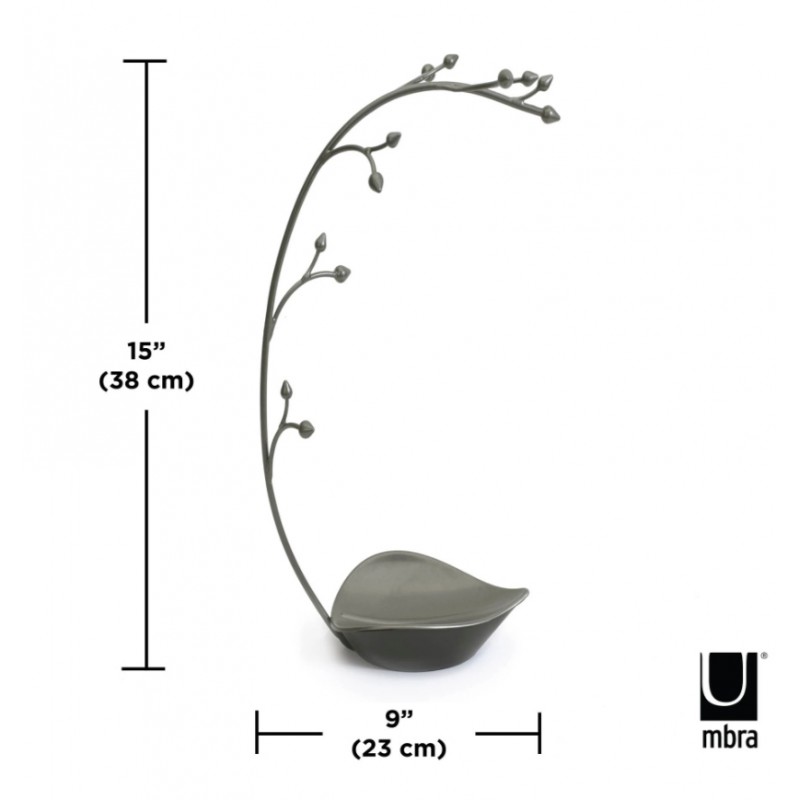 UMBRA stojak na biużuterię ORCHID metalowy