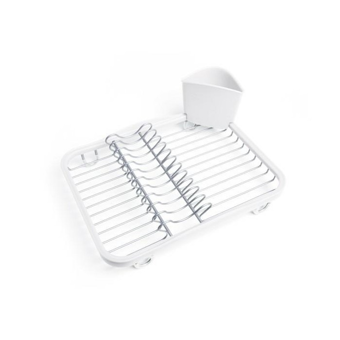 UMBRA ociekacz do naczyń SINKIN - biały,nikiel