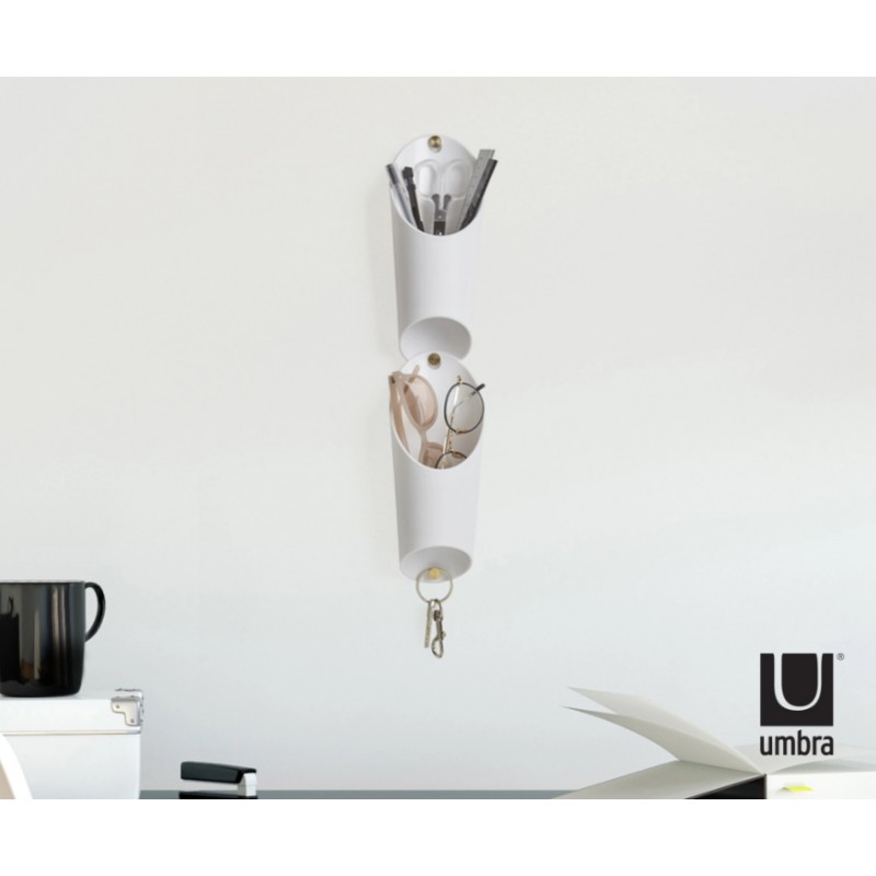 UMBRA kwietnik FLORALINK biały