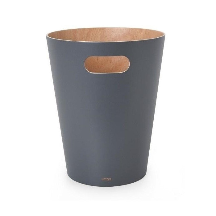 UMBRA kosz na śmieci WOODROW - charcoal