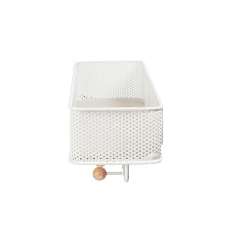 UMBRA wieszak z organizerem ESTIQUE biały