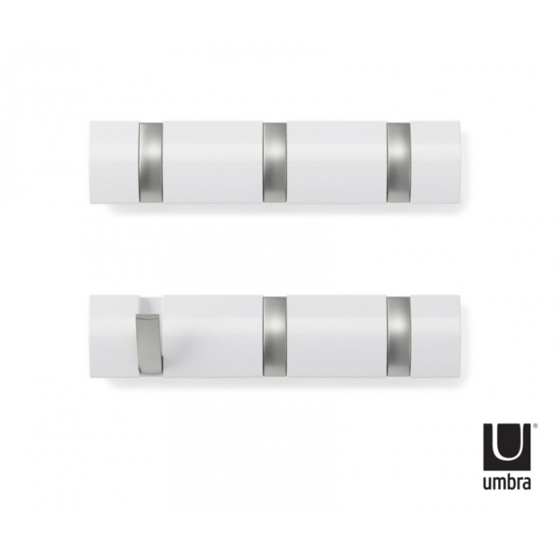 UMBRA wieszak na ubrania FLIP 3 biały