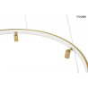 MOOSEE lampa wisząca CIRCLE SPOT 74 GOLD złota