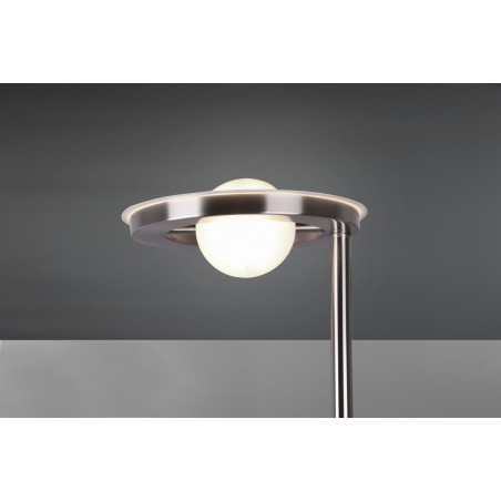 Trio Lampa podłogowa BARRIE 424210307 srebrny i odcienie srebra