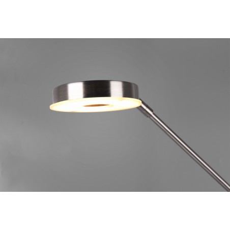 Trio Lampa podłogowa BARRIE 424210307 srebrny i odcienie srebra