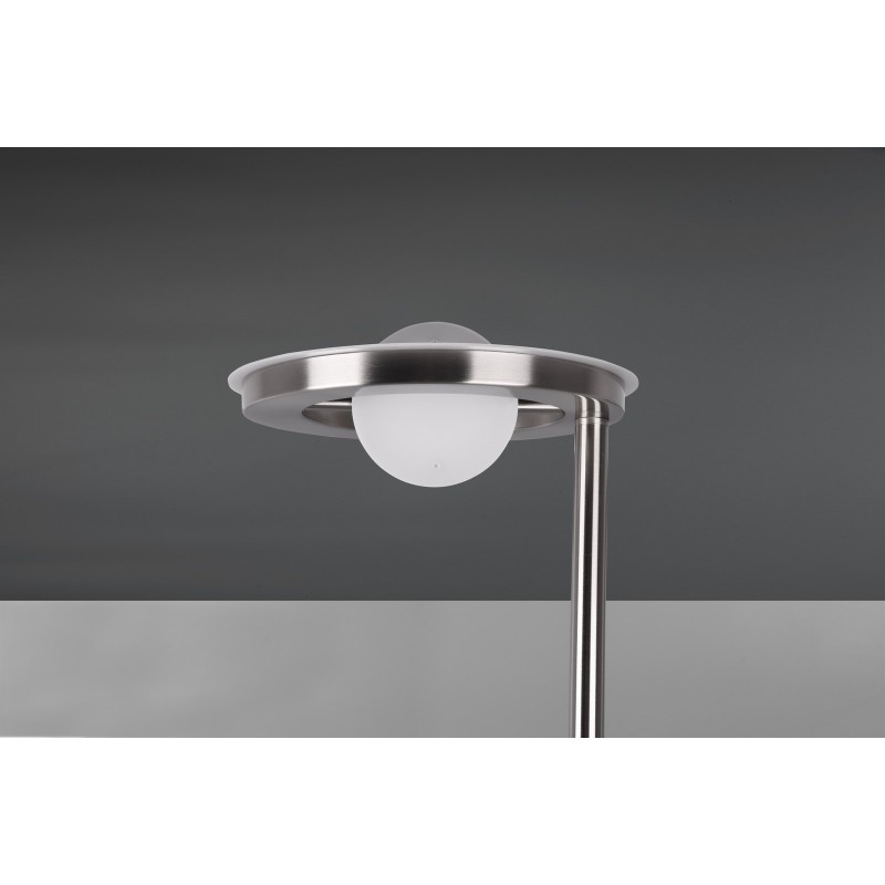 Trio Lampa podłogowa BARRIE 424210307 srebrny i odcienie srebra