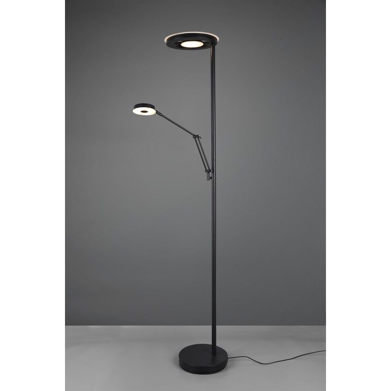 Trio Lampa podłogowa BARRIE 424210332 czarny