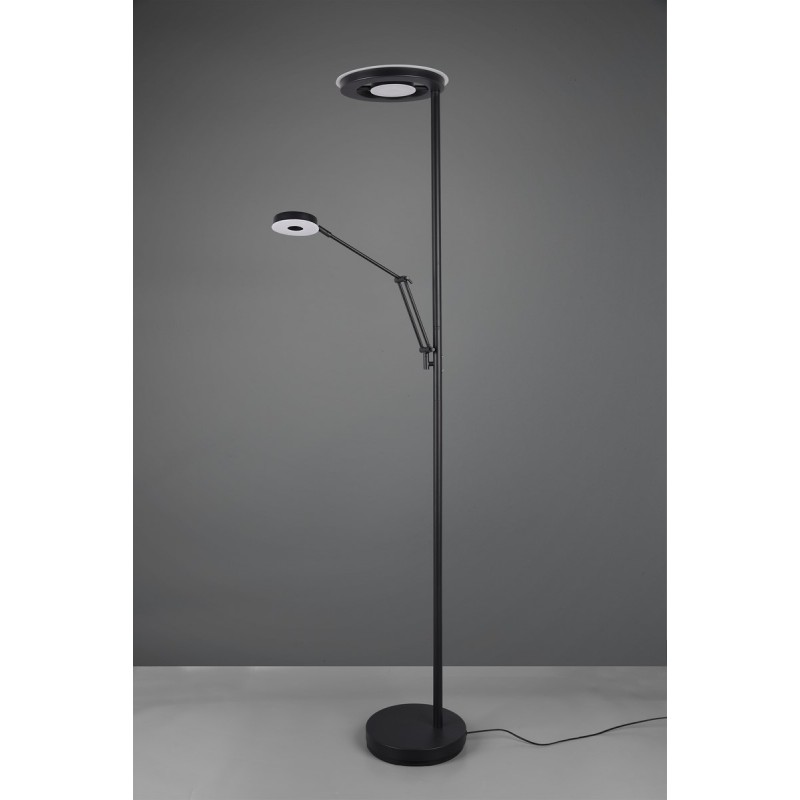 Trio Lampa podłogowa BARRIE 424210332 czarny