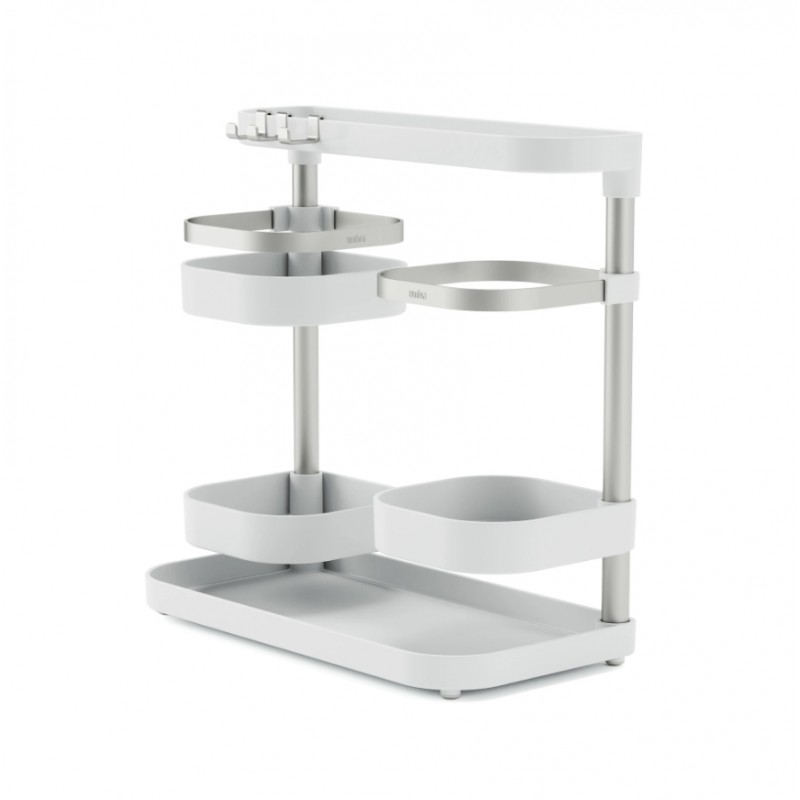 UMBRA organizer kuchenny HOLSTER biało / niklowany