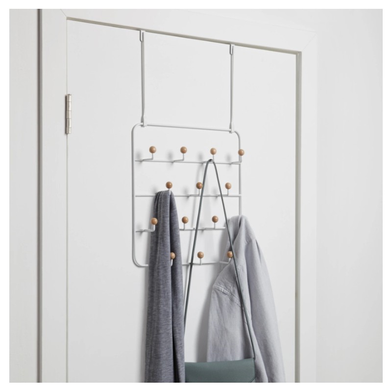 UMBRA wieszak ścienny ESTIQUE biały