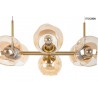 MOOSEE lampa wisząca ROMEO GOLD   złota / bursztynowa