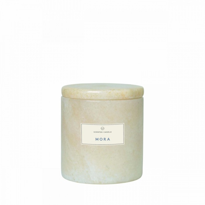 Blomus Marmurowa świeca zapachowa Mora Moonbeam FRABLE