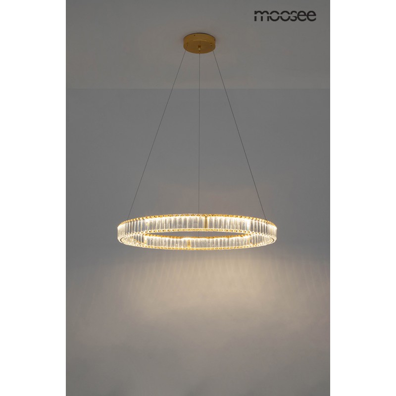 MOOSEE lampa wisząca LIBERTY 80 złota