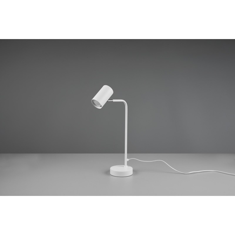 Trio Lampa biurkowa MARLEY 512400131 biały