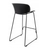 Krzesło barowe BENNY 66 czarne