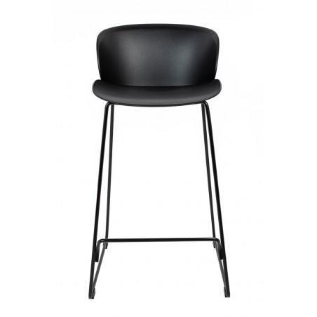 Krzesło barowe BENNY 66 czarne