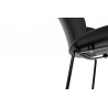 Krzesło barowe BENNY 66 czarne