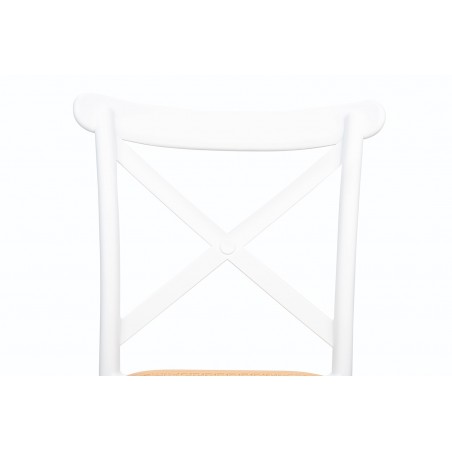 Krzesło barowe COUNTRY białe