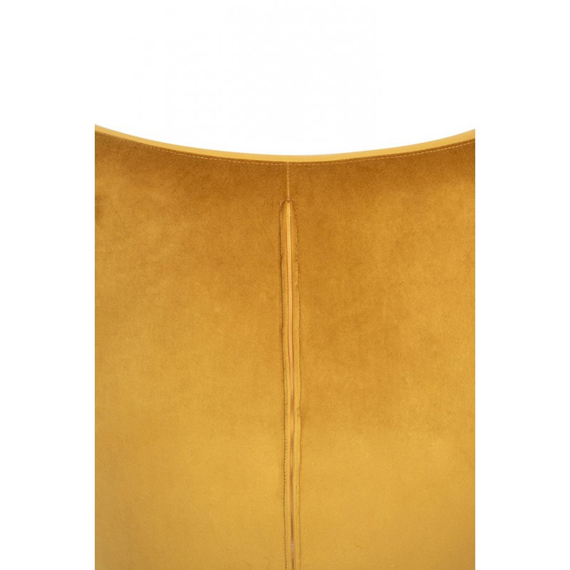 Fotel EGG SZEROKI VELVET khaki zielony