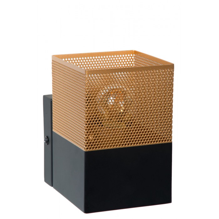 Lucide Kinkiet RENATE 21223/01/02 czarny, złoty...