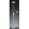 Trio Lampa podłogowa SANTOII 421910207 srebrny i odcienie srebra