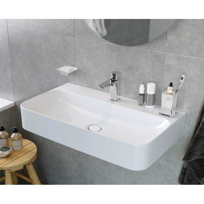 Excellent Keria Q Bateria Umywalkowa Chrom