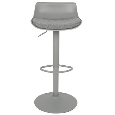 Krzesło barowe SNAP BAR TAP regulowane szare
