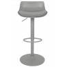 Krzesło barowe SNAP BAR TAP regulowane szare