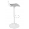 Krzesło barowe SNAP BAR TAP regulowane białe
