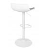 Krzesło barowe SNAP BAR TAP regulowane białe