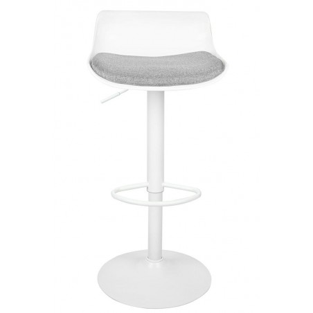 Krzesło barowe SNAP BAR TAP regulowane białe