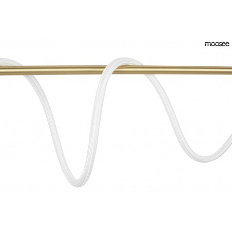 MOOSEE lampa wisząca SERPIENTE złota