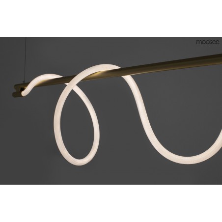 MOOSEE lampa wisząca SERPIENTE złota