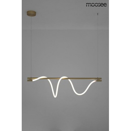 MOOSEE lampa wisząca SERPIENTE złota