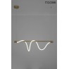 MOOSEE lampa wisząca SERPIENTE złota