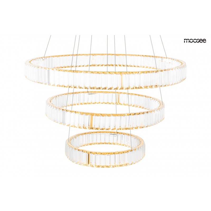 MOOSEE lampa wisząca LIBERTY TRIPLES złota