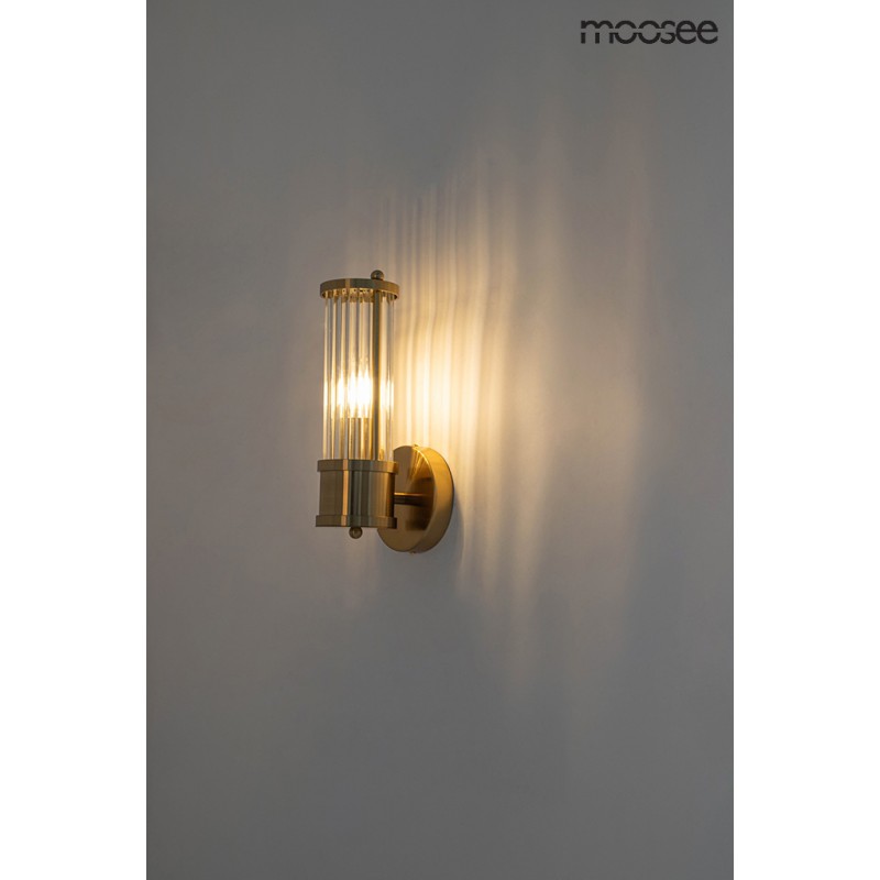 MOOSEE lampa ścienna PILAR złota