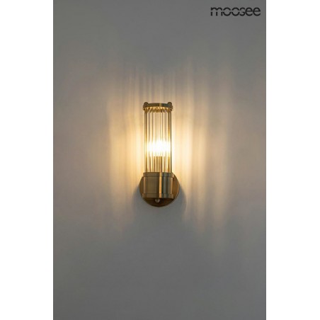 MOOSEE lampa ścienna PILAR złota