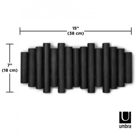 UMBRA wieszak na ubrania PICKET czarny